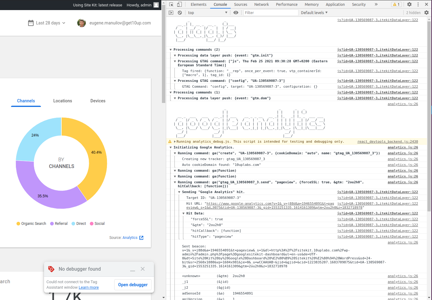 Add Analytics events for interacting with All Traffic widget · Issue ...