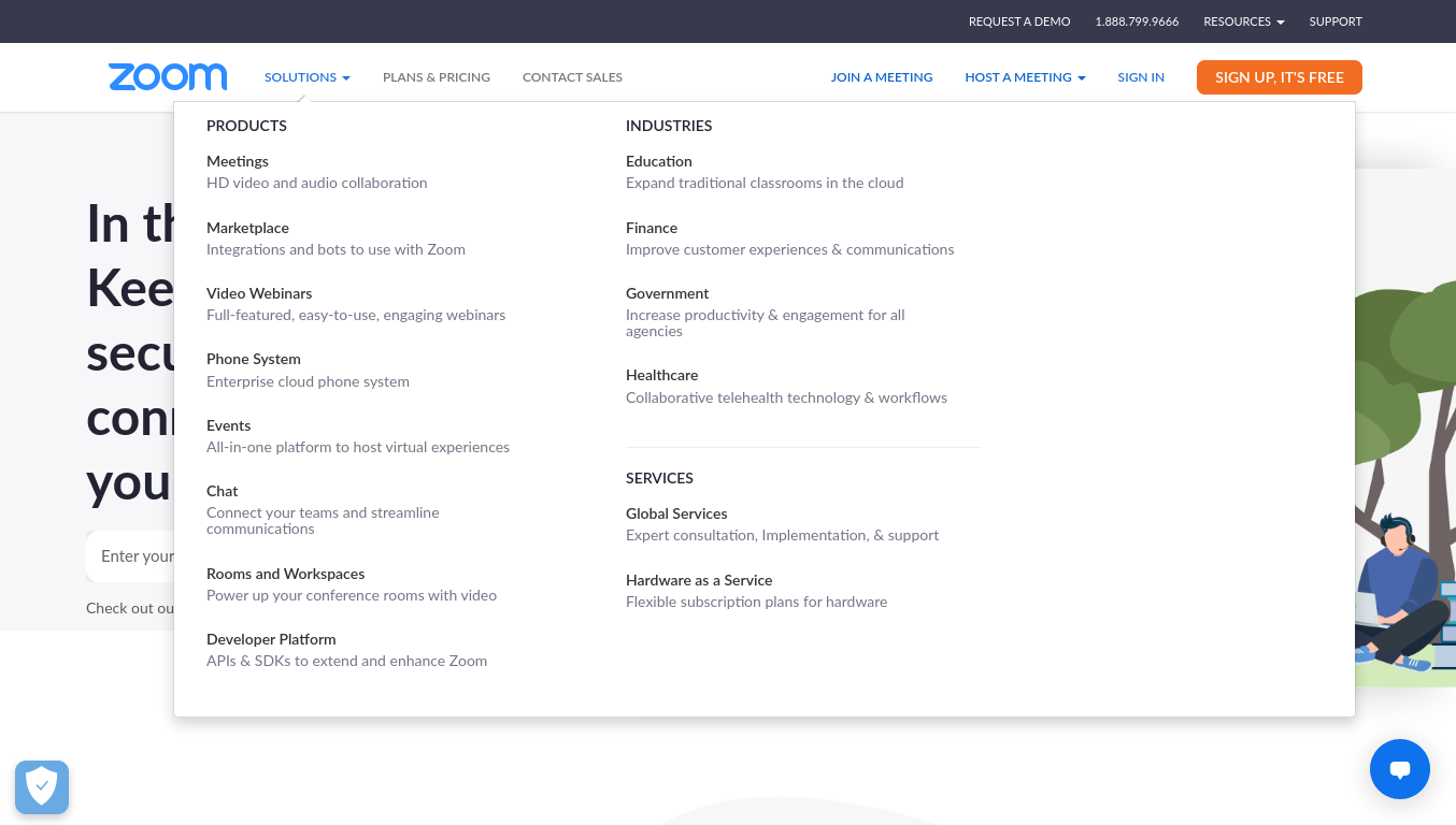 GitHub - MohdRash/zoom_homepage_clone: This project is based on an ...