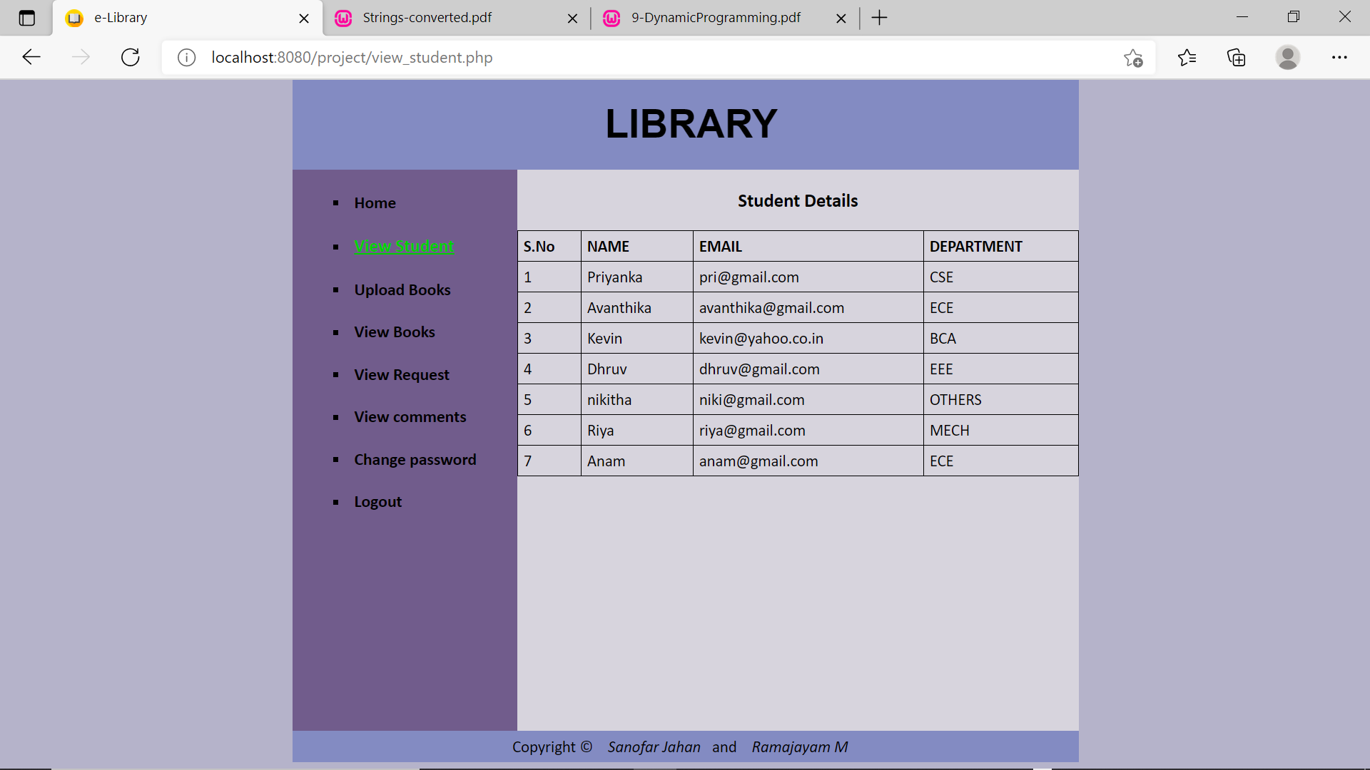GitHub - SanofarJahan/E-Library-Management-System: This website ...