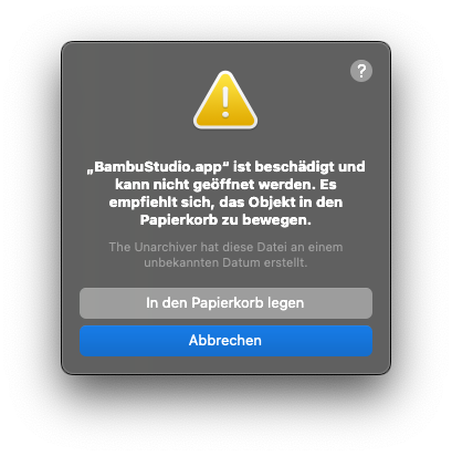 M1 Mac - Error when opening the program · Issue #78 · OrcaSlicer ...