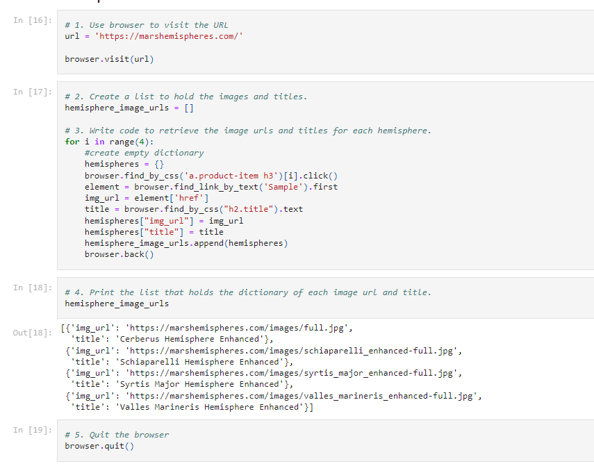 GitHub - tonjakae/Mission-to-Mars: Web scraping with HTML/CSS