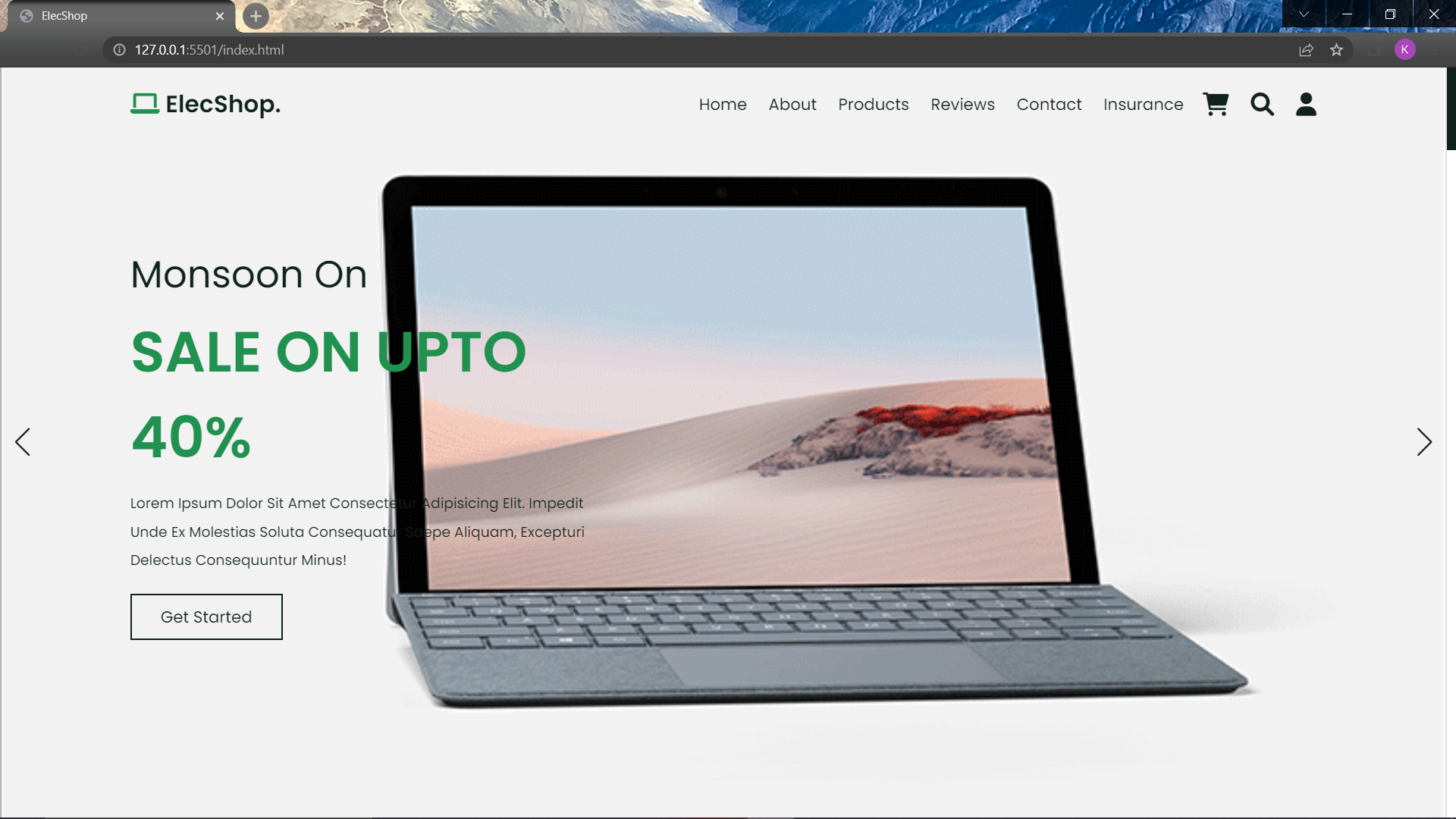 GitHub - HP7Forever/electronic-shop-website: we have created a ...