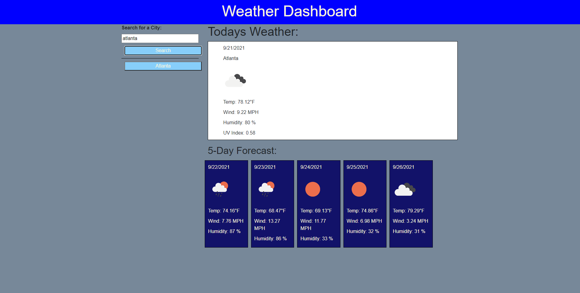 GitHub - Djay8400/weather-dashboard-david-jay: week 6 homework