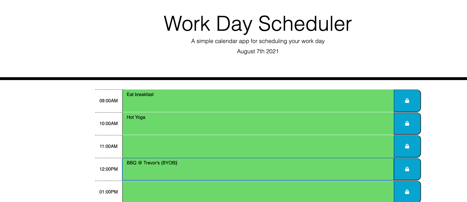 GitHub - BrockAtwood/Work-Day-Planner: A daily scheduler to help ...