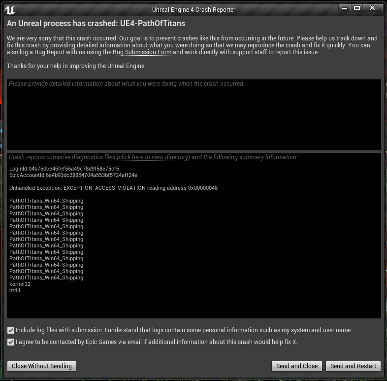 [FIXED] Game crashes when I try to host a single player game. · Issue ...