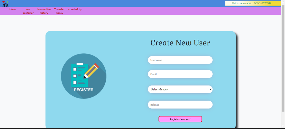 GitHub - Shivani8693/Basic_Banking_System: Bank Application System For ...