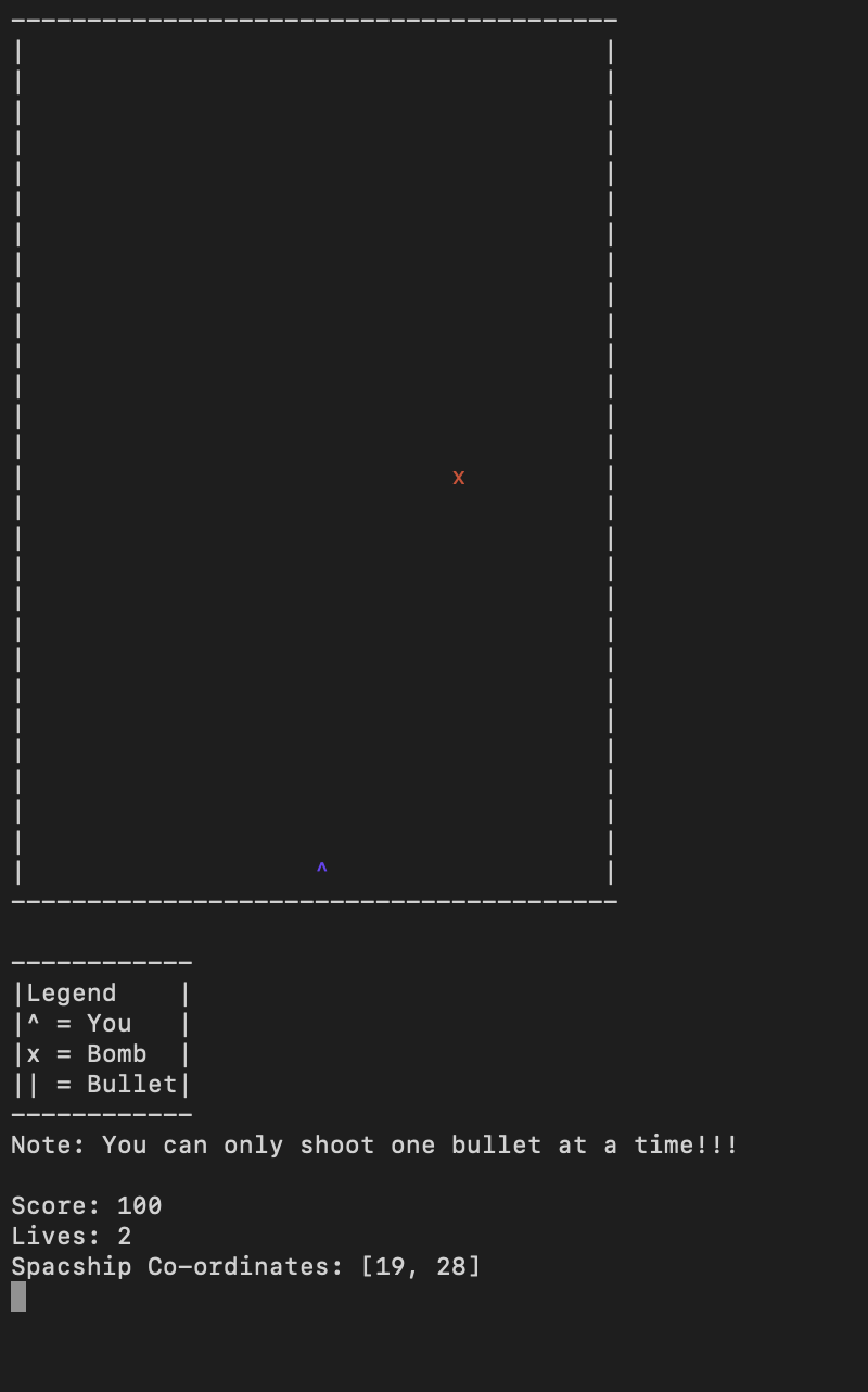 GitHub - Ky-AnT/PyShip-Shooter: Python ASCII Game
