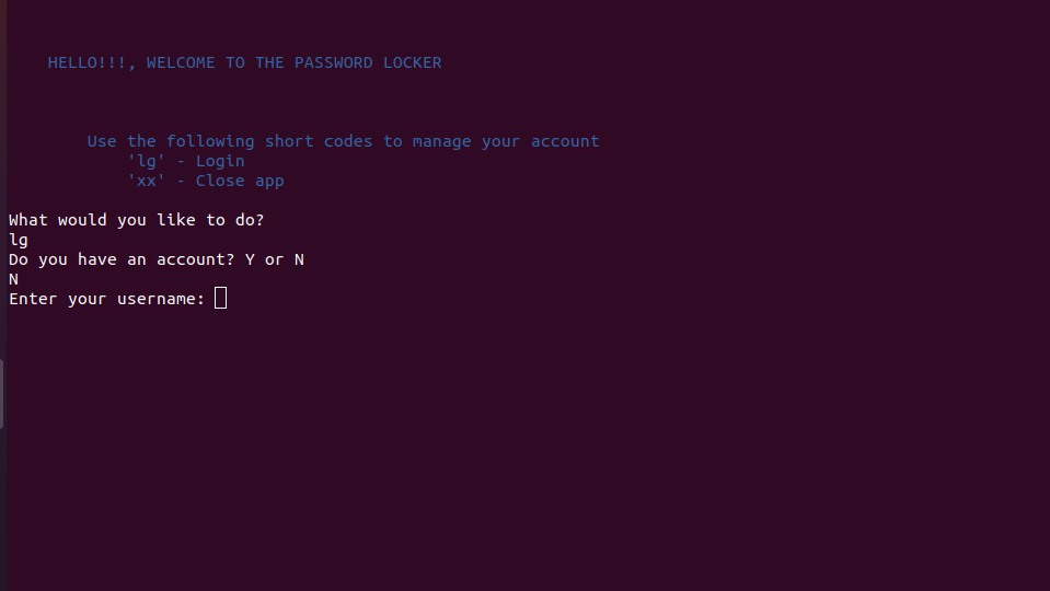 GitHub - AnnabelNkir/Password_Locker: Its a Python application that ...