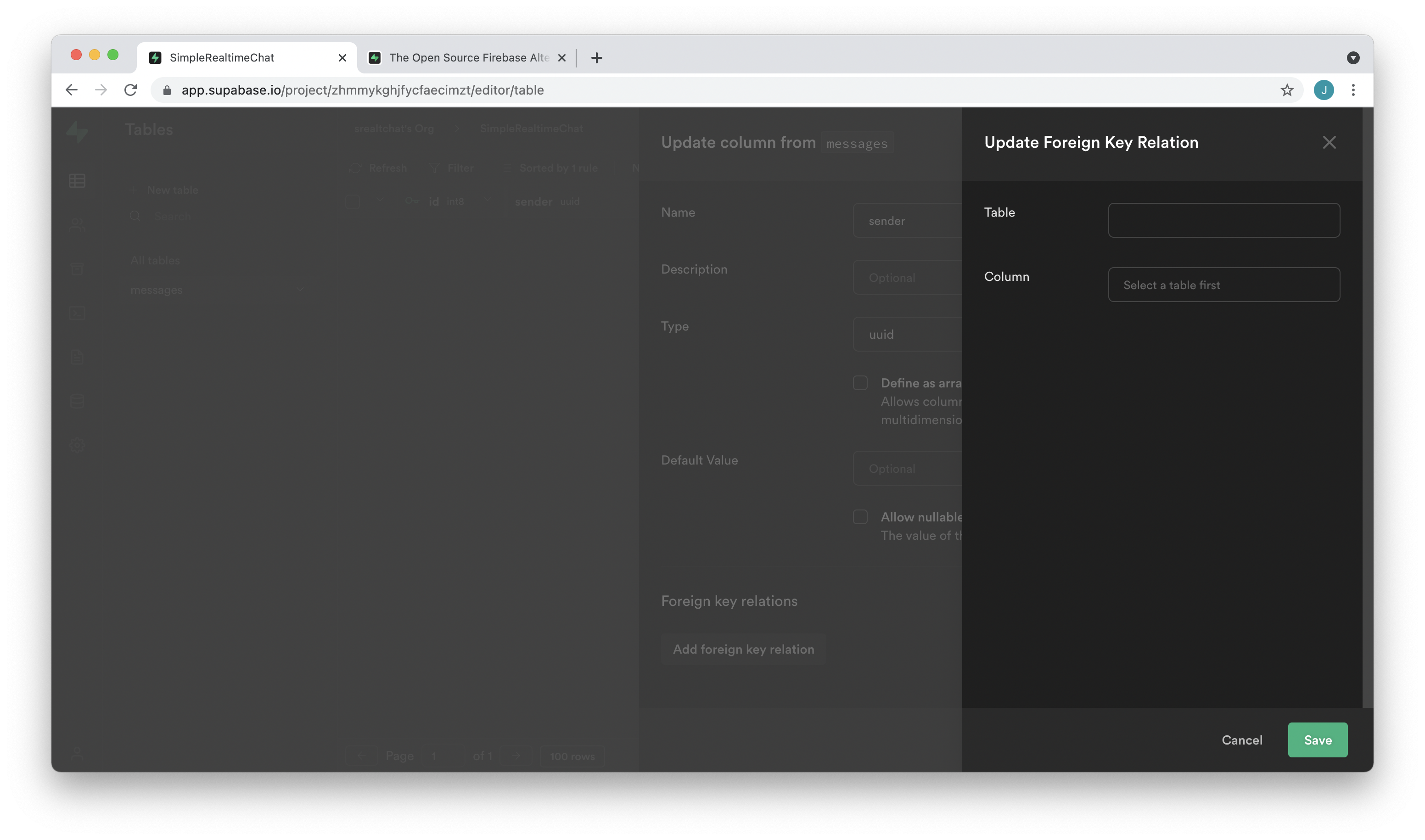 Foreign key unwanted behavior · Issue #2382 · supabase/supabase · GitHub