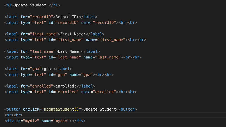 GitHub - Vidacelinda/Student-list-app-Fullstack: Full stack build from ...