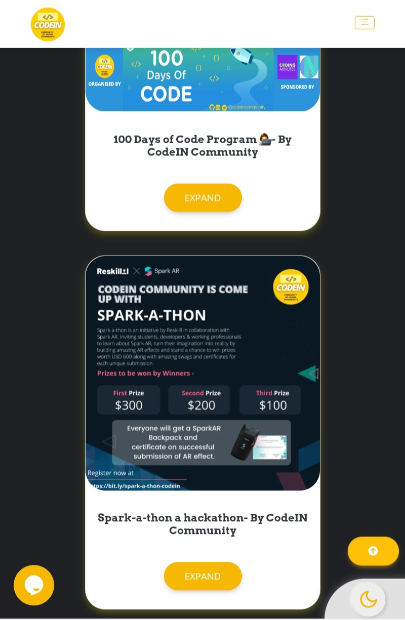Need to fix background and text color of cards in dark mode... · Issue ...