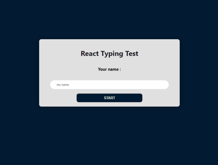 GitHub - jshuaang/typing-test