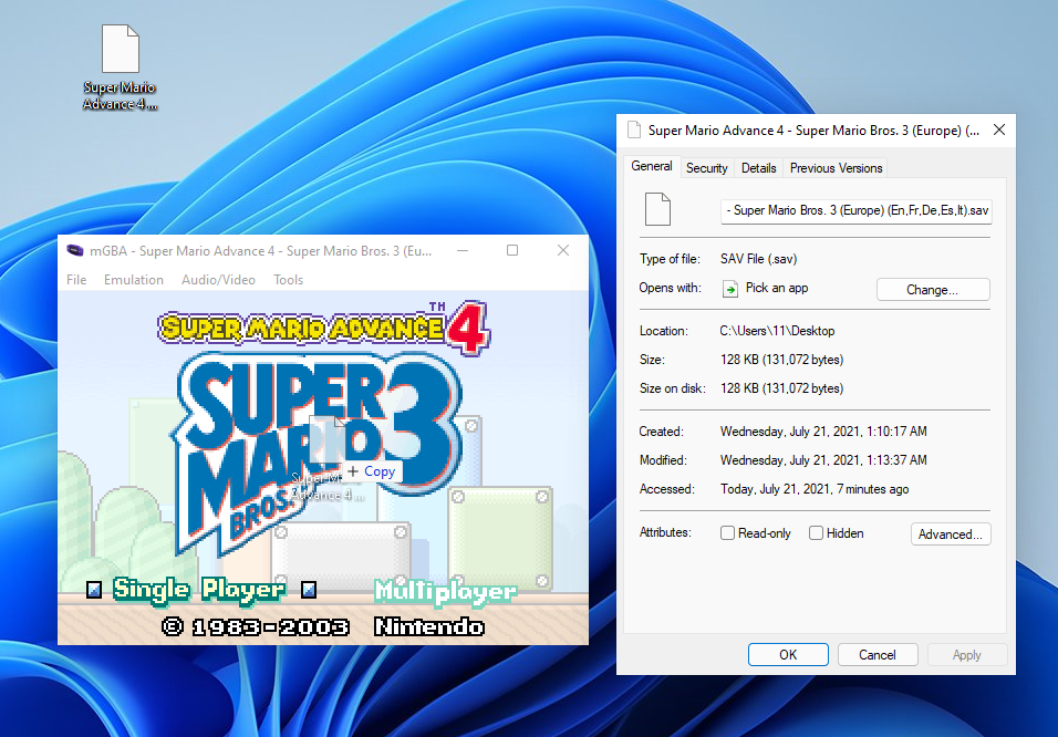 Drag & drop support for .sav files · Issue #2249 · mgba-emu/mgba · GitHub