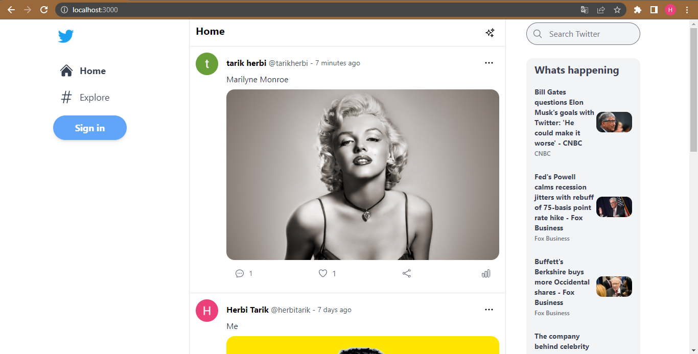 GitHub - HerbiTarik/Twitter-Clone: Twitter clone using Nextjs and ...