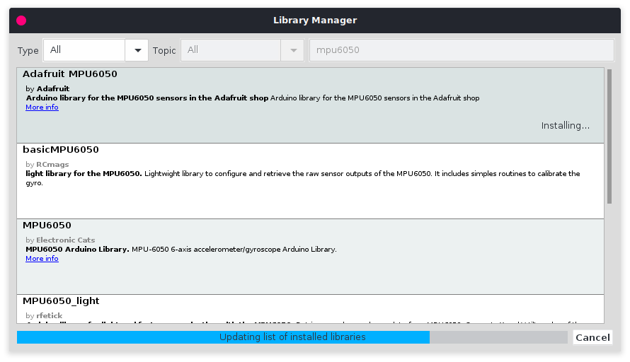 No .h headers in latest release throws error · Issue 16 · adafruit