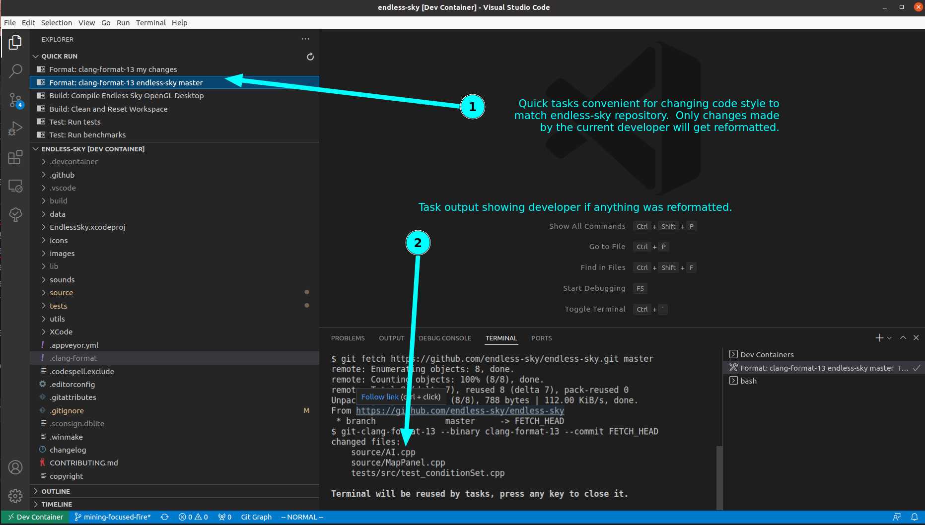 New tasks: Reformat source code with clang-format-13 by samrocketman ...
