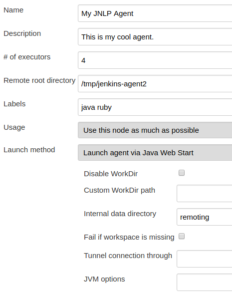 Create Node with Remote Access API (X-Post on /r/Jenkins) : r/jenkinsci