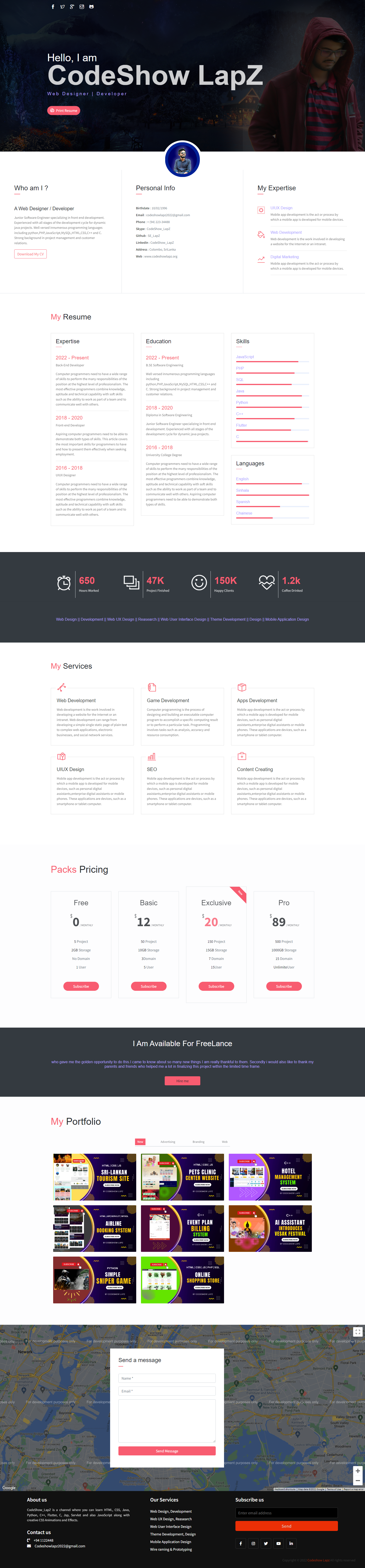 GitHub - SE-LAPS/Responsive-Portfolio-Web-Design: Responsive Portfolio ...