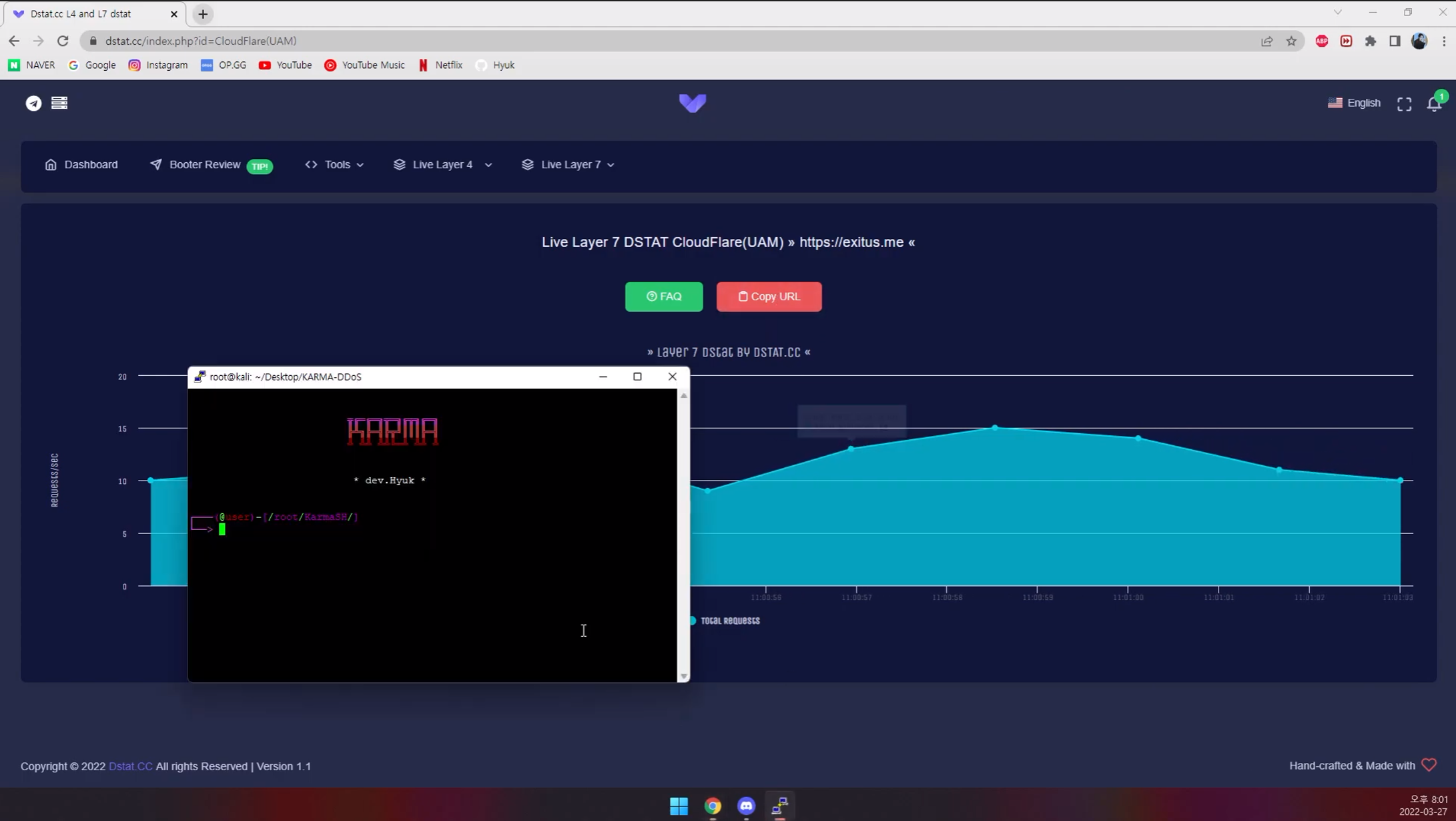 GitHub Mrlieee kk Layer 7 DDoS Panel With Cloudflare Bypass UAM 