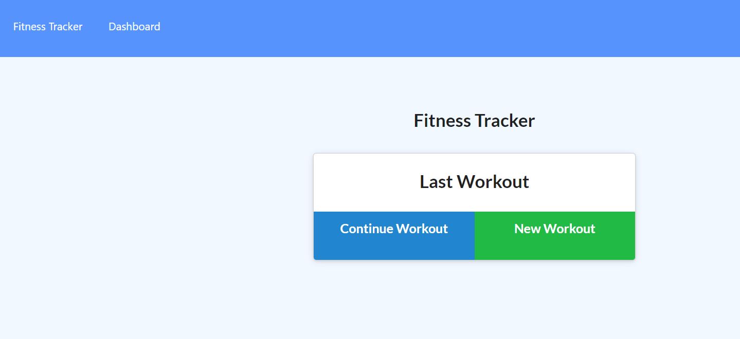 GitHub - bkhanal87/Fitness-Tracker: A workout tracker that allows users ...