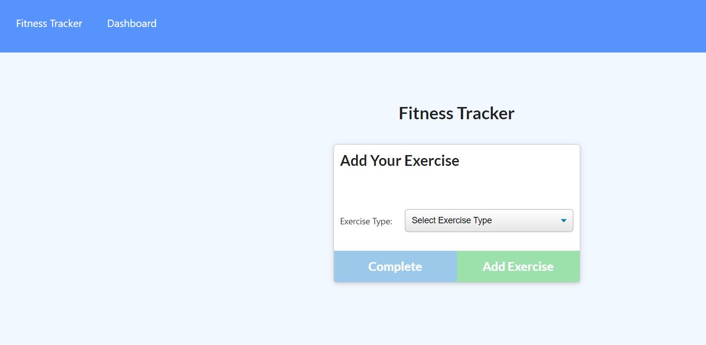 GitHub - bkhanal87/Fitness-Tracker: A workout tracker that allows users ...