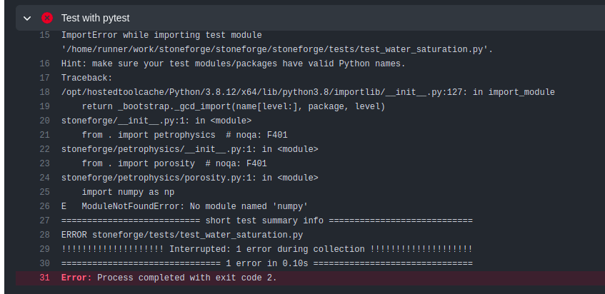 github actions · Issue #15 · giecaruff/stoneforge · GitHub