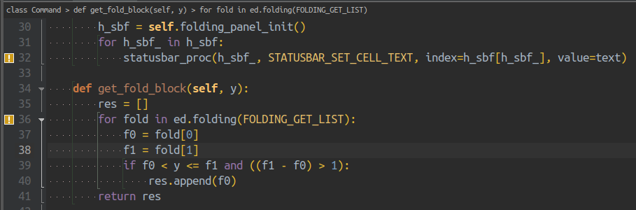 New plugin Folding Caption · Issue #4871 · Alexey-T/CudaText · GitHub