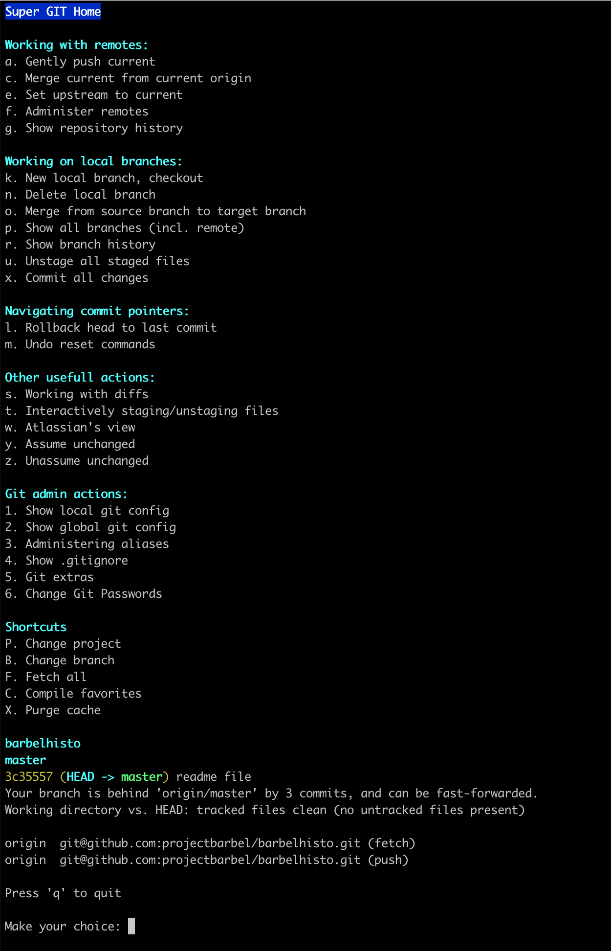 GitHub - nschlimm/bashgitclient: Purely Bash based GIT Client to ...
