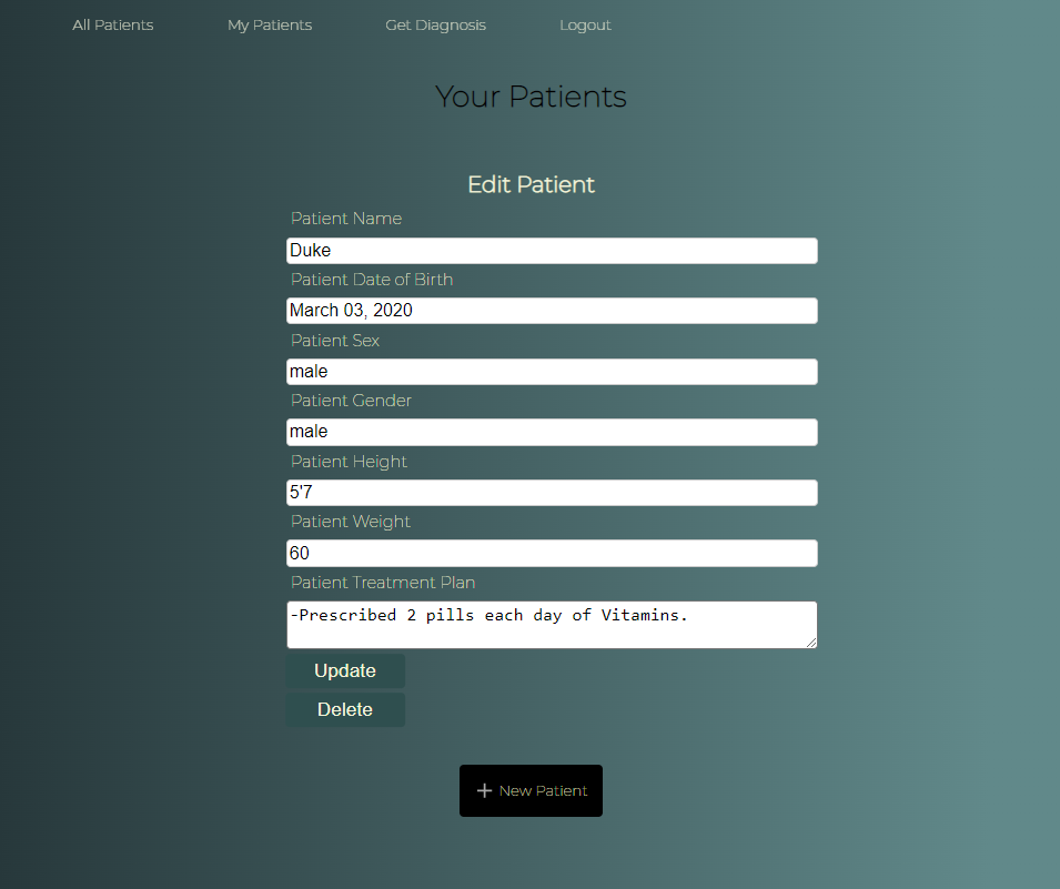 GitHub - KimAH1999/patient-care-app