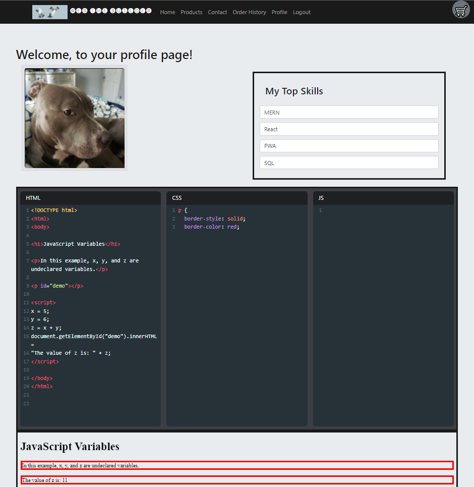 GitHub - HCTyler/Web-the-Builder: Application that teaches users how to ...