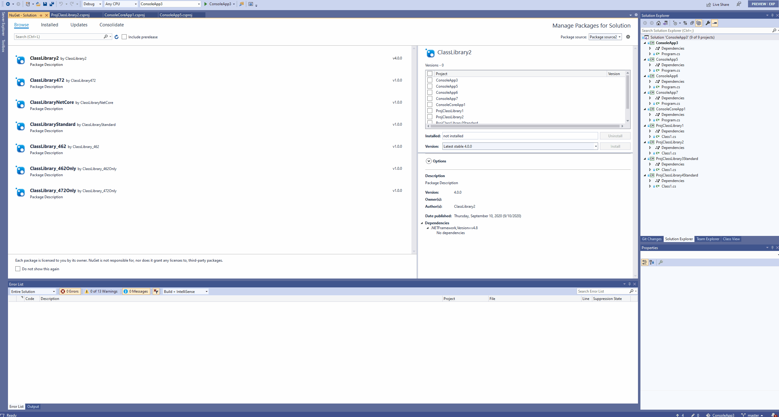 Address possible break of project installation after retry install due ...