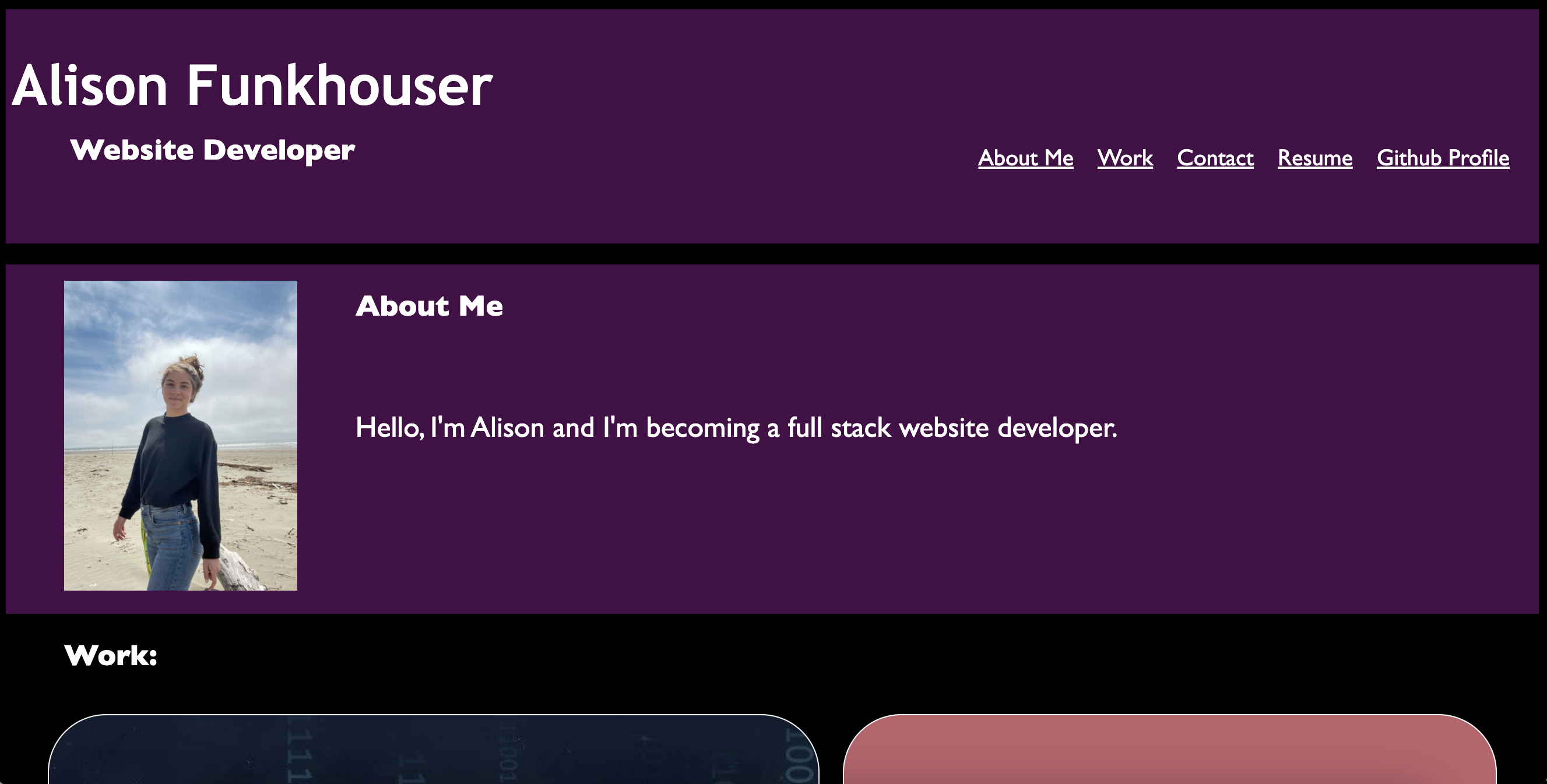 GitHub - afunkhouser/week2_portfolio