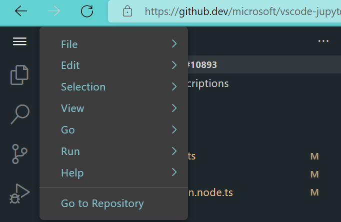 Menu: Go to Repository is ambiguous · Issue #217 · microsoft/vscode ...