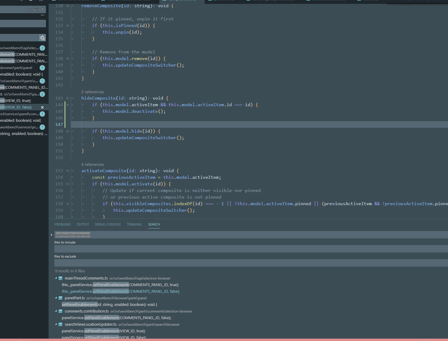 Wrong panel being disposed · Issue #57294 · microsoft/vscode · GitHub