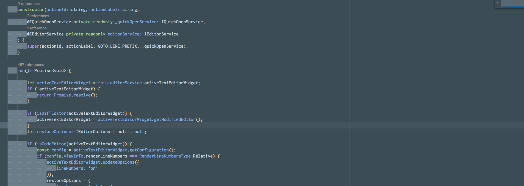 Tab with Find · Issue #74359 · microsoft/vscode · GitHub