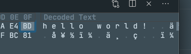 Decoded text column cut off · Issue #13 · microsoft/vscode-hexeditor ...