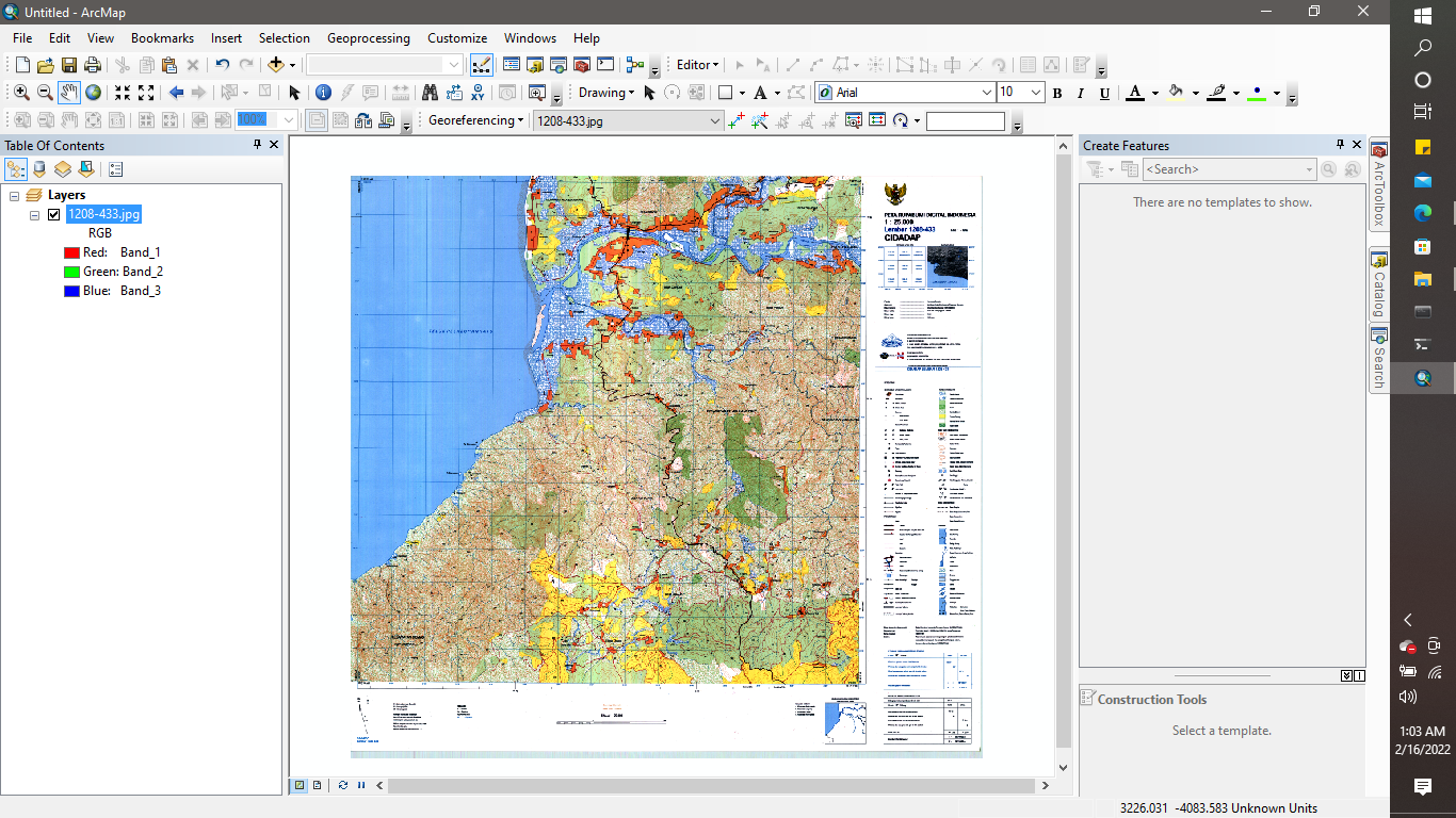 GitHub yudhiahmadi/GeoreferencingArcMap Georeferencing menggunakan ArcMap