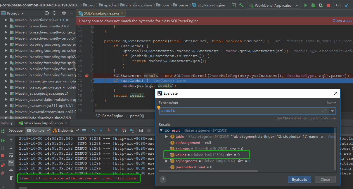 Insert failed when inserted sql contains “code” column · Issue #3404 ...