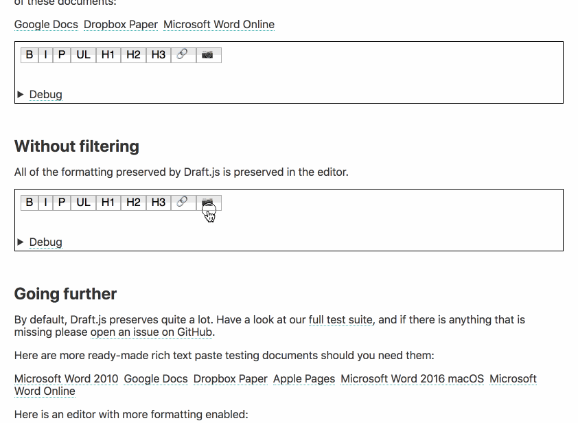 Content block should have method for getting list of all entity keys
