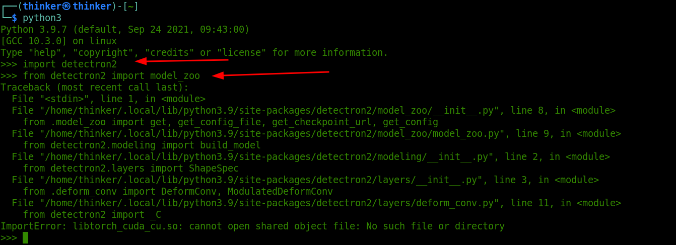 from detectron2 import model_zoo error · Issue #3684 · facebookresearch ...