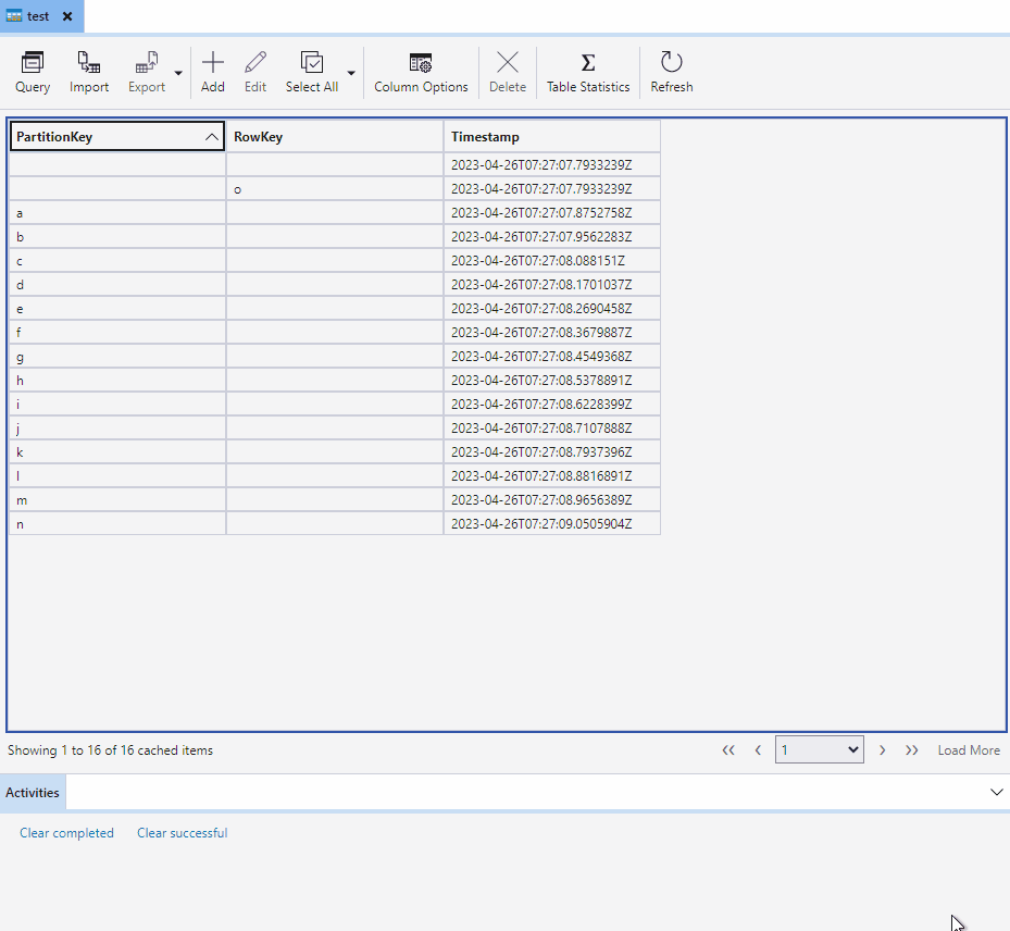 All entities show duplicately in one pasted table issue 6839