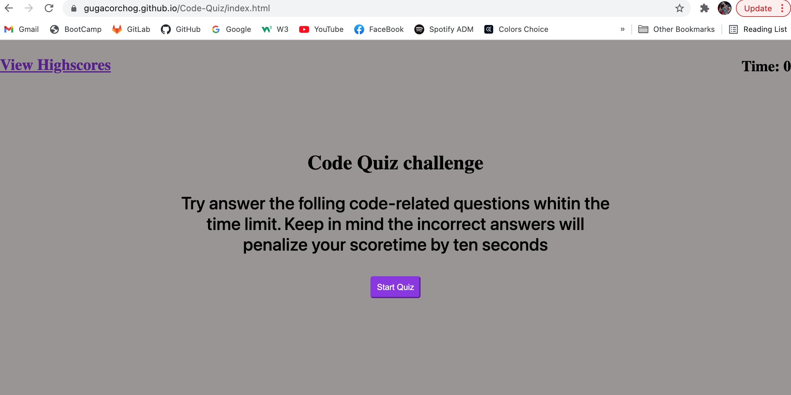 GitHub - gugacorchog/Code-Quiz