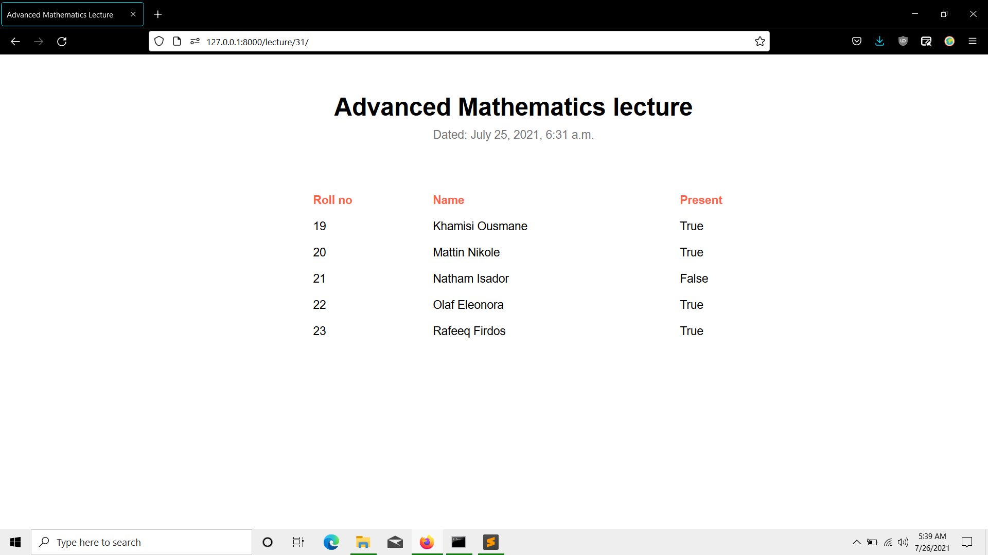 GitHub - sai-k-kiran/Attendance-management-system: A simple attendance ...