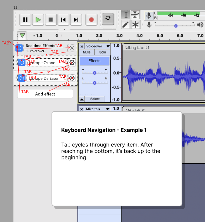 Make the effects panel accessible · Issue #3078 · audacity/audacity ...