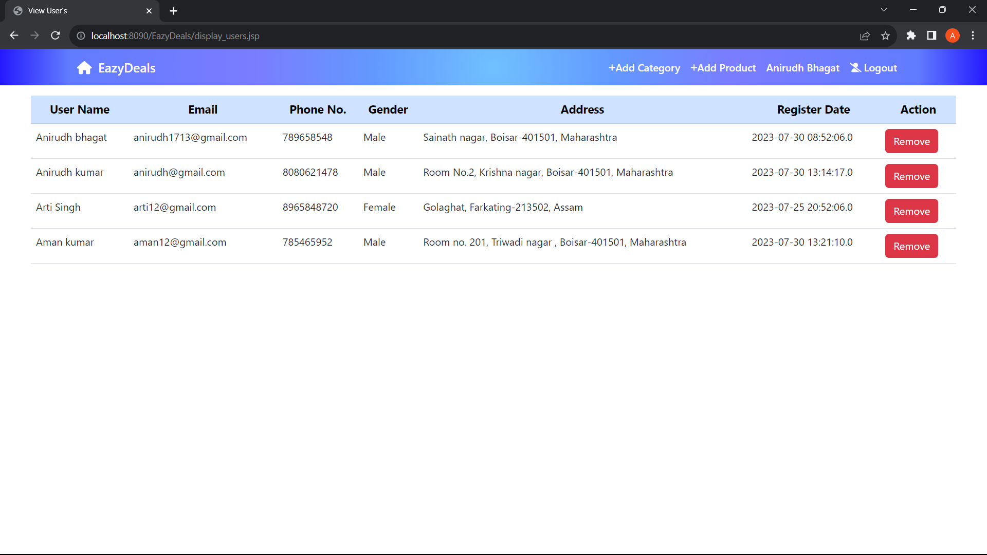 GitHub web application