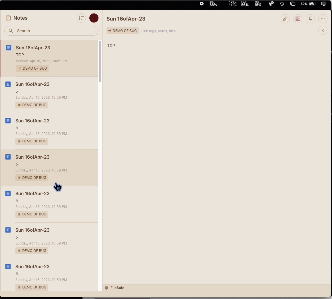 Auto Scroll to top when deleting a note · Issue #3005 · standardnotes ...