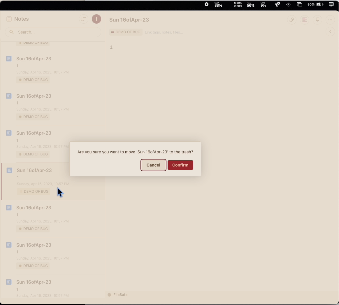 Auto Scroll to top when deleting a note · Issue #3005 · standardnotes ...