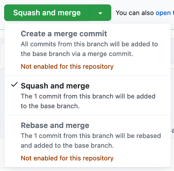 Prefer squash commits over merge commits · Issue 234 · cerbos/cerbos