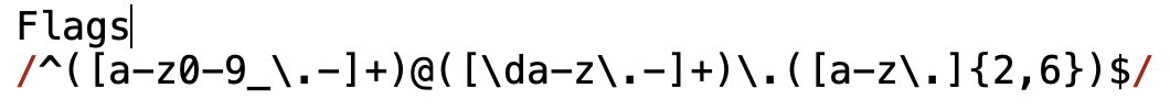 Regex Tutorial on Matching an Email · GitHub