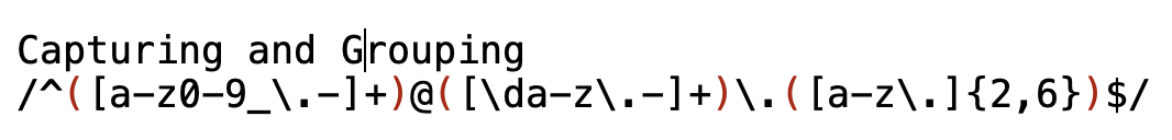 Regex Tutorial on Matching an Email · GitHub